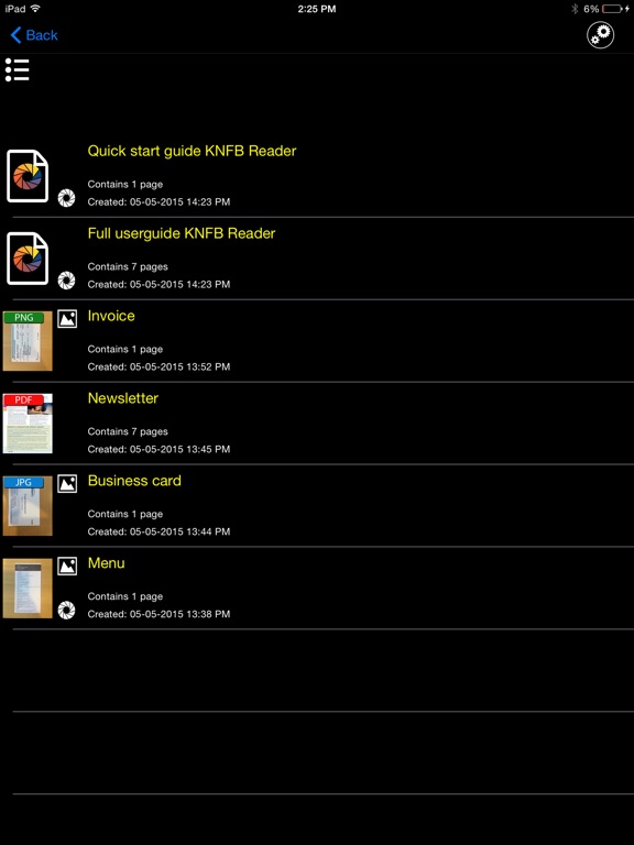 knfbReader screenshot 8