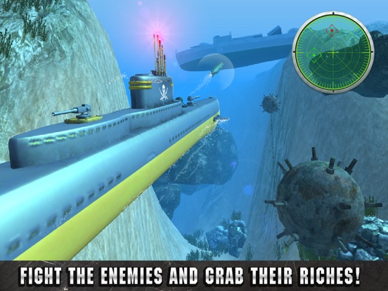 Скачать Pirate Submarine Driving Simulator 3D