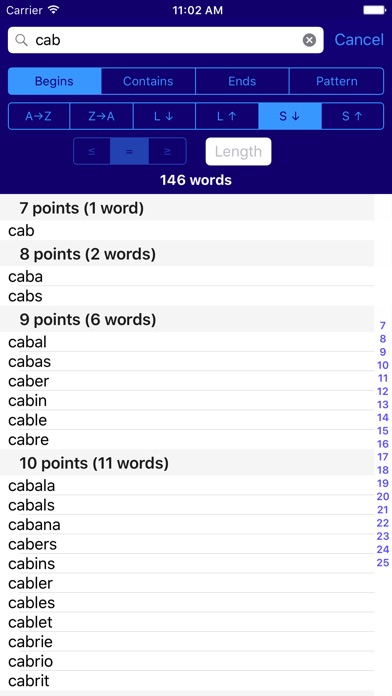 Lexica Word Finder fo... screenshot1