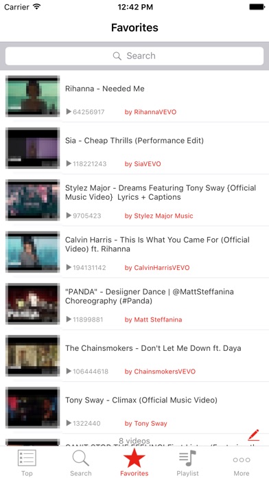 Screenshots of Free Music - Unlimited Songs Player For YouTube for iPhone