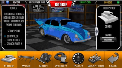 Screenshots of Door Slammers Drag Racing for iPhone