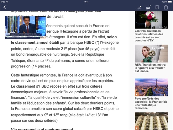 Captura de pantalla del iPad 4