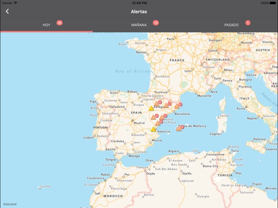 Captura de pantalla del iPad 3