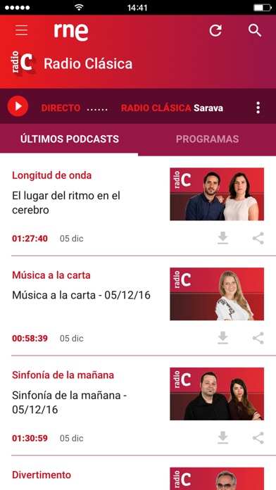 Captura de pantalla del iPhone 1