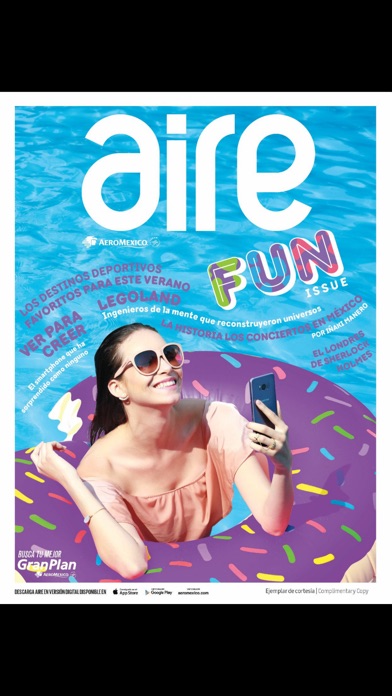 Aire Magazine screenshot1