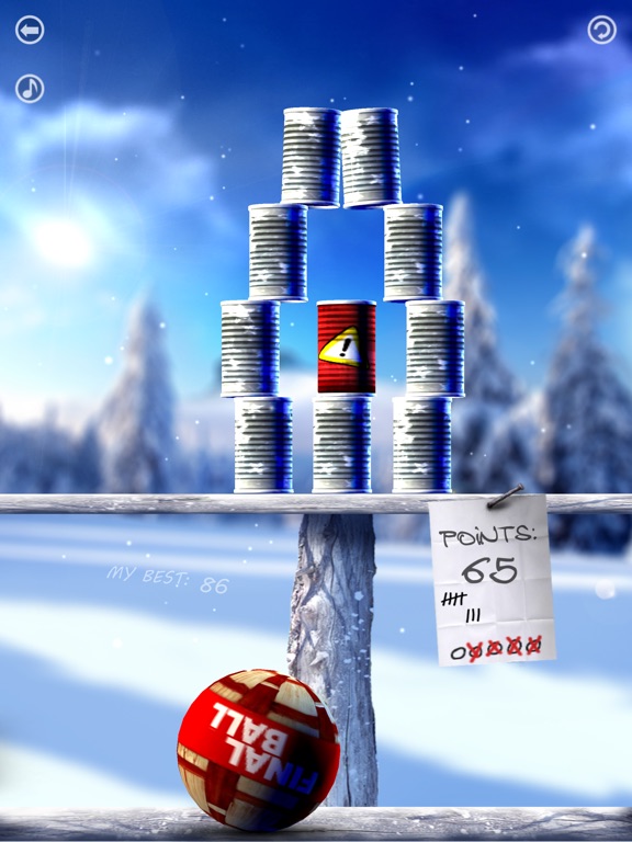 Screenshots of Can Knockdown for iPad