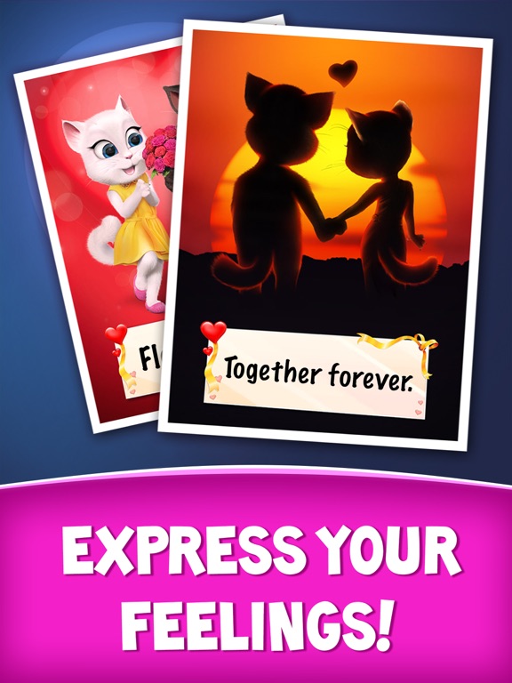 Screenshots of Tom's Love Letters for iPad