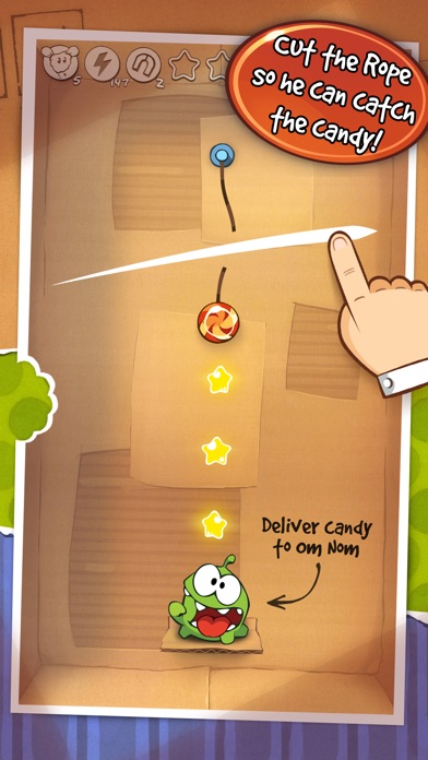 Screenshots of Cut the Rope™ for iPhone