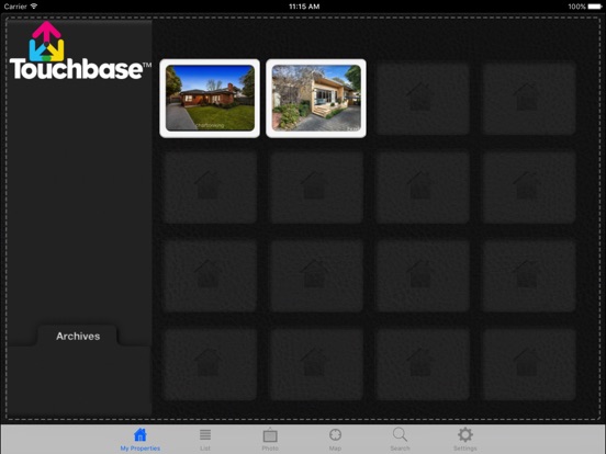 Captura de pantalla del iPad 1