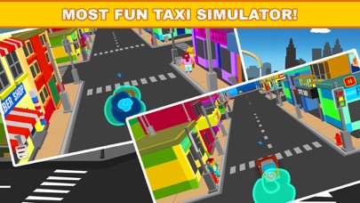 Mini Taxi Simulator 3Dのおすすめ画像2