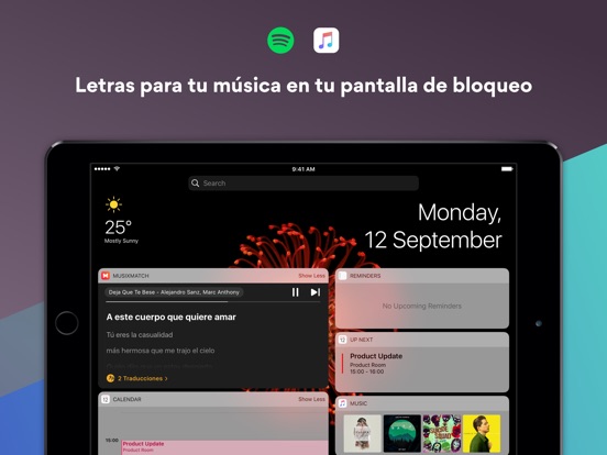 Captura de pantalla del iPad 3