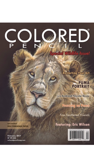 Colored Pencil Magazine review screenshots