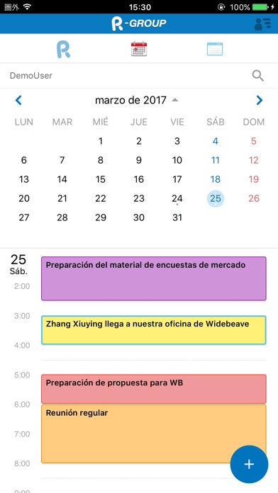 Captura de pantalla del iPhone 2