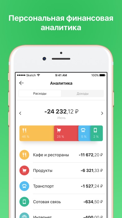 Снимок экрана iPhone 4