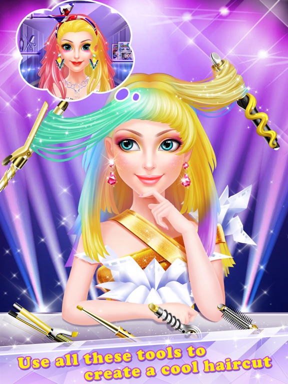 Superstar Hair Salon - Girls Makeup, Dressup Games для iPad