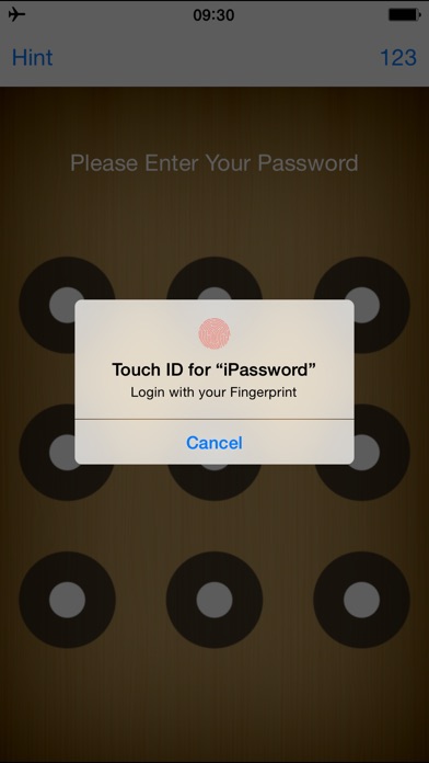 Screenshots of Password Manager Vault - FingerPrint Lock Account Wallet &1 Secure Passcode Safe for iPhone