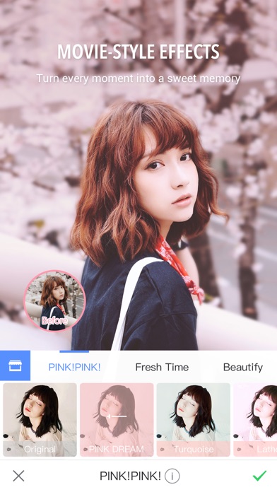 Screenshots of Meitu for iPhone