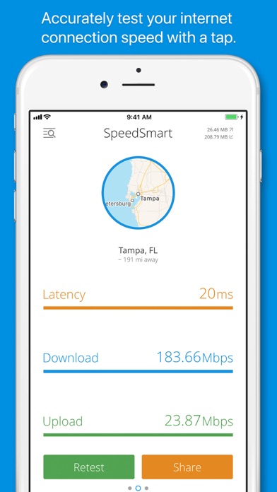 Speedsmart Speed Test review screenshots