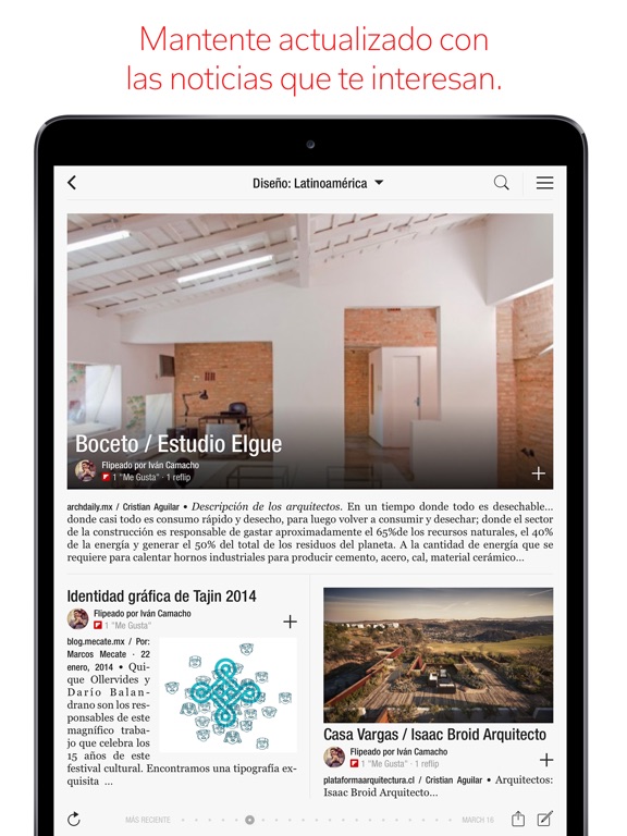 Captura de pantalla del iPad 2