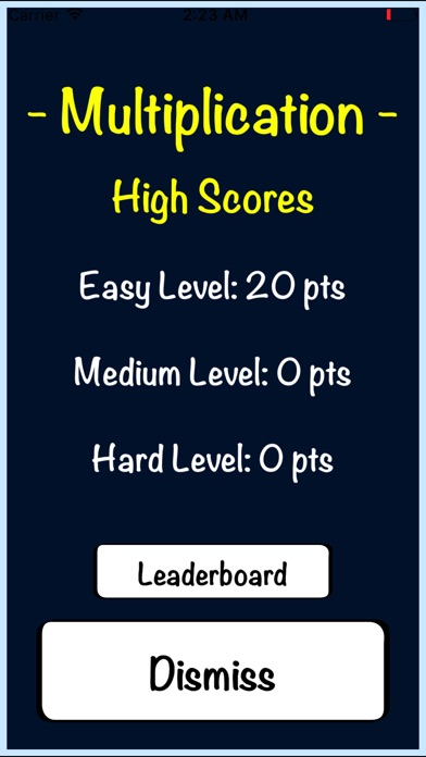 Screenshots of Mental Math Cards - Tips, Fact Practice, & Timed Challenge for iPhone