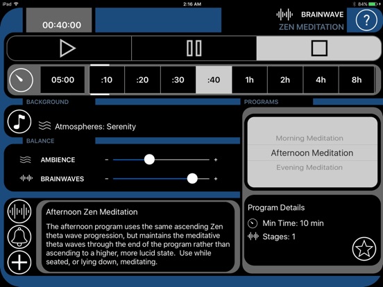 BrainWave Binaural Zen Screenshots