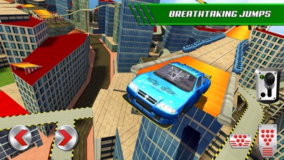 Screenshots of Roof Jumping Stunt Driving Parking Simulator - Real Car Racing Test Sim Run Race Games for iPhone