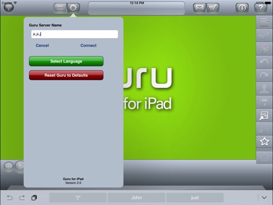 Captura de pantalla del iPad 5