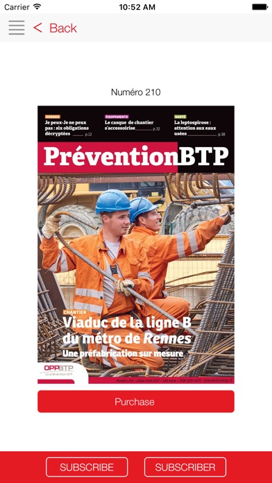 PreventionBTP screenshot1