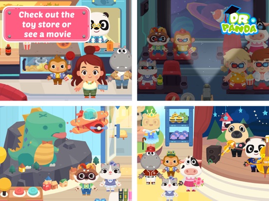 Screenshots of Dr. Panda Town: Mall for iPad