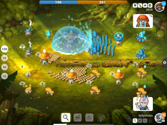 Mushroom Wars 2 для iPad
