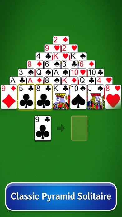 Screenshots of Pyramid Solitaire - Card Game for iPhone