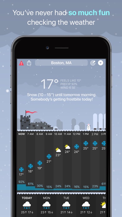 carrot weather vs weather