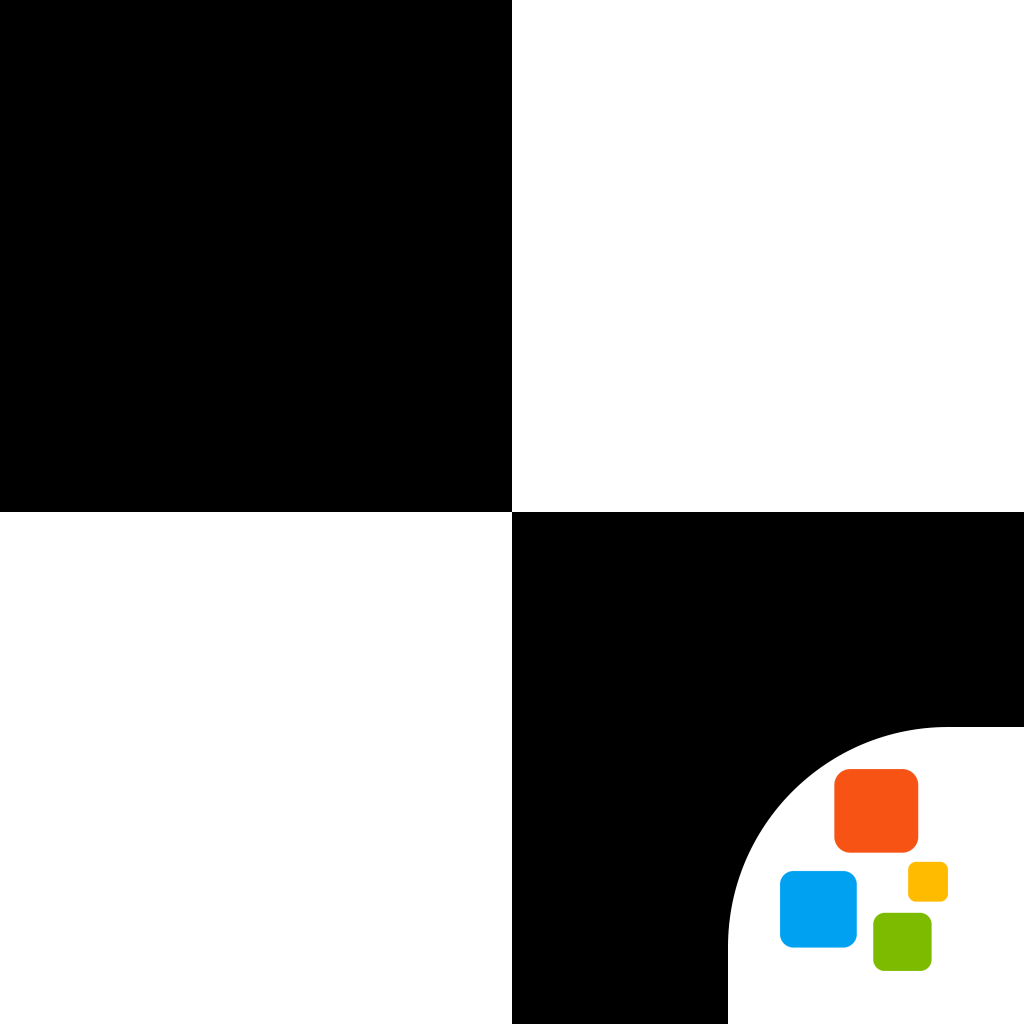 White Tiles 4: Piano Master (All mini games in 1) App Icon