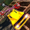 pista de carreras de coches acrobacias imposibles icon