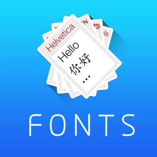 字体卡片app icon图