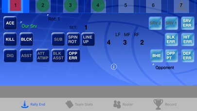 Ivolleystats Match review screenshots