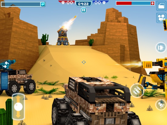 Blocky Cars Online — 3D шутер на iPad