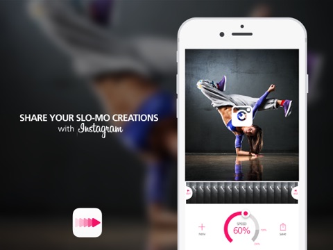 Screenshots of Slo Mo Video - Slow Motion Vid Speed Editor for YouTube and Instagram for iPad
