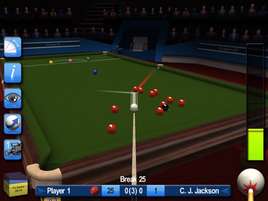 Screenshots of Pro Snooker 2015 for iPad