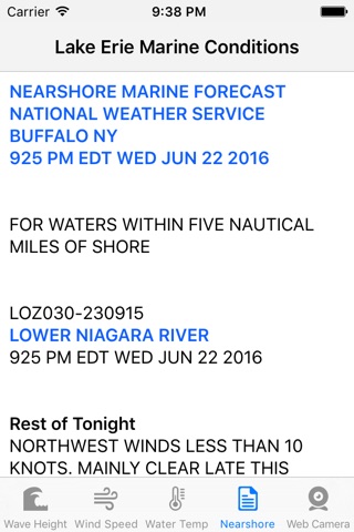 Great Lakes - Forecast screenshot