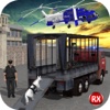 Police Dog Transport: via Police Transporter Train, Truck & Helicopter auction police 