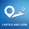 Castile and Leon, Spain Offline GPS Navigation & Maps castile region of spain 