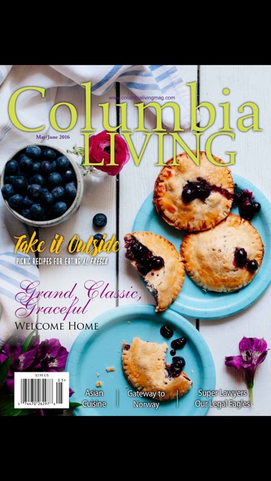 Columbia Living Magazine screenshot1