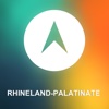 Rhineland-Palatinate Offline GPS : Car Navigation rhineland palatinate germany map 