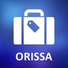 Orissa, India Detailed Offline Map orissa 