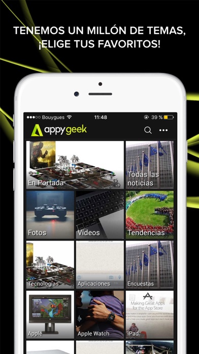 Captura de pantalla del iPhone 1