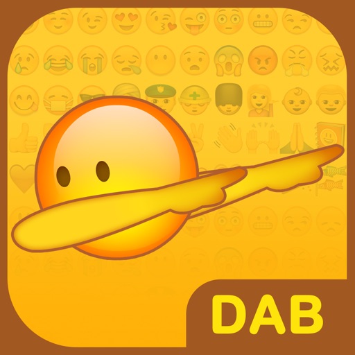 Dab Emoji Special Dab Emojis & Emoticons Keyboard for iPhone Free