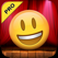 Talking Emoji Pro - Send Video Texting Emoticons using Voice Changer and Dash Emoji Geometry Stick Game