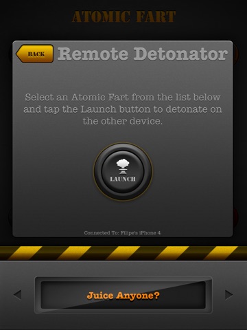 Screenshots of Atomic Fart FREE for iPad