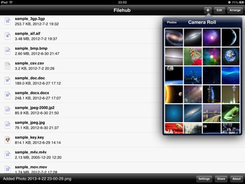 iPad Screenshot 1